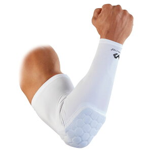 [RDY] [] McDavid A[HEXebNpfbhV[^[X[uzCgA[W^GNXg[W [yVCOʔ] | McDavid Arm HEX Tech Padded Shooter Sleeve White, Large/Extra-Large