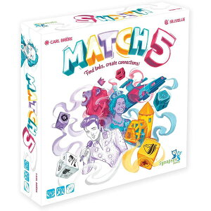 [] MATCH 5 - [h_CXQ[AVivXQ[YAΏ۔N10ΈȏA2`8lA20 [yVCOʔ] | MATCH 5 - Word & Dice Game, Synapses Games, Ages 10+, 2-8 Players, 20 Min