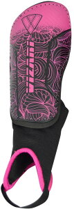 [] VIZARI JETbJ[ NpیtVK[h sN^ubN - M [yVCOʔ] | Vizari Cali Soccer Shin Guard with Ankle Protection for Boys and Girls Pink/Black - M