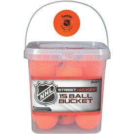 [RDY] [送料無料] Franklin Sports NHL高密度ストリート・ホッケー・ボール・バケツ-15個入り [楽天海外通販] | Franklin Sports NHL High-Density Street Hockey Ball Bucket - 15-Pack