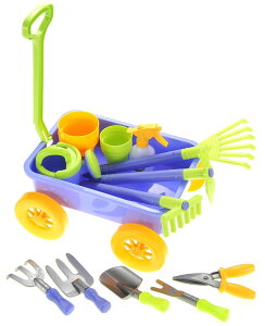 [RDY] [��������] �K�[�f�����S�����H��Z�b�g �������� [�y�V�C�O�ʔ�] | Garden Wagon & Tools Toy Set Toy