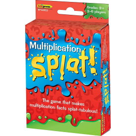 [送料無料] Teacher Created Resources 数学スプラット™カードゲーム：掛け算 [楽天海外通販] | Teacher Created Resources Math Splat™ Card Game: Multiplication