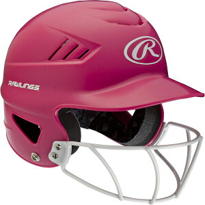 [] Rawlings Coolflo/Vapor OSFM \tg{[pobeBOwbg tFCXK[ht ^bNsN [yVCOʔ] | Rawlings Coolflo/Vapor OSFM Softball Batting Helmet with Face Guard, Metallic