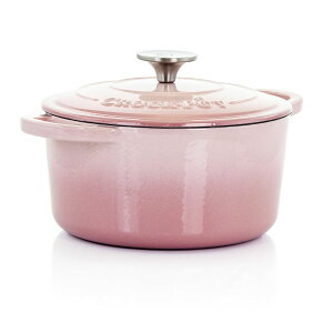 [RDY] [��������] Crock-Pot �A�[�e�B�U�� 2�s�[�X 3�N�H�[�c �G�i�������H���S���_�b�`�I�[�u���i�u���b�V���s���N [�y�V�C�O�ʔ�] | Crock-Pot Artisan 2 Piece 3 Quarts Enamled Cast Iron Dutch Oven in Blush Pink