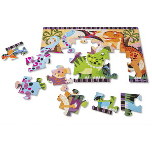 [RDY] [] Melissa & Doug ̖閾 W{WO\[pY (24s[XA2 x 3tB[g) - FSCF؍ς [yVCOʔ] | Melissa & Doug Dinosaur Dawn Jumbo Jigsaw Floor Puzzle (24 pcs, 2 x 3 feet) - FSC Certifie
