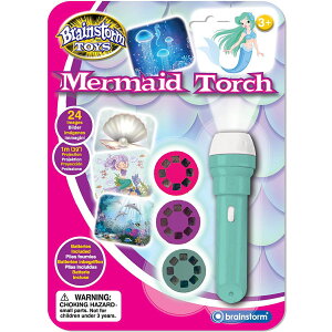 [RDY] [] Brainstorm Toys }[ChEtbVCgvWFN^[ifBXN24t [yVCOʔ] | Brainstorm Toys Mermaid Flashlight and Projector with 24 discs
