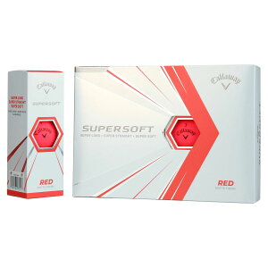 [RDY] [��������] �L�����E�F�C �X�[�p�[�\�t�g �}�b�g2021 ���b�h �S���t�{�[�� 12�p�b�N [�y�V�C�O�ʔ�] | Callaway Supersoft Matte 2021 Red Golf Balls,12 Pack