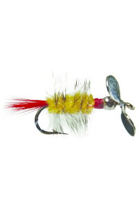 [RDY] [��������] Pistol Pete 's�g���E�g���p���t�B�b�V���p�t���C�t�B�b�V���O���A�[�A�T�C�Y10�A�C�G���[�A2�p�b�N [�y�V�C�O�ʔ�] | Pistol Pete's Freshwater Fly Fishing Lure for Trout & Panfish, Size 10, Yellow