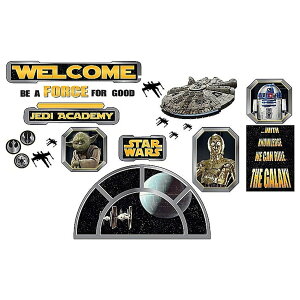 [] Eureka X^[EEH[Y ͂ւ悤 fZbg 24s[X [yVCOʔ] | Eureka Star Wars Welcome to the Galaxy Bulletin Board Set, 24 Pieces