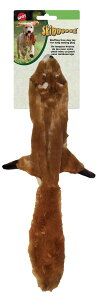 [] X|bg Skinneeez F̃X̂ʂ p MTCY [yVCOʔ] | Spot Skinneeez Brown Plush Squirrel Dog Toy Medium