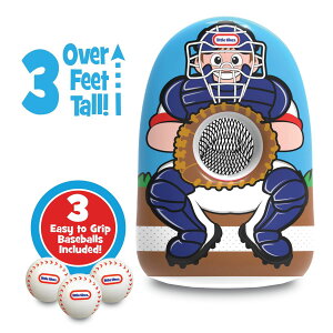 [] Little Tikes W{Ct[^ux[X{[g[i[ - 3tB[gȏ̍Iq 3+ [yVCOʔ] | Little Tikes Jumbo Inflatable Baseball Trainer - over 3 feet Tall! Children 3+