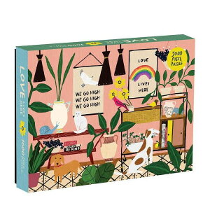 [] Galison - Anne Bentley - Love Lives Here - 1000s[XWO\[pY [yVCOʔ] | Galison - Anne Bentley - Love Lives Here - 1000 Piece Jigsaw Puzzle