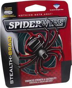[RDY] [] Spiderwire XeXuChނ莅AXEO[AeXgx40|hA300[h [yVCOʔ] | SpiderWire Stealth Braid Fishing Line, Moss Green, 40 lb Test Strength, 300 yd