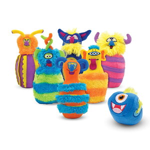 [RDY] [��������] Melissa & Doug �t�@�W�[�����X�^�[ �{�E�����O�s�����{�[�� ���b�V�����[�ܕt�i8�_�Z�b�g�j [�y�V�C�O�ʔ�] | Melissa & Doug Fuzzy Monster Bowling Pins & Ball With Mesh Storage Bag (8-Piece Set)