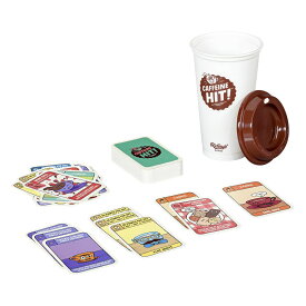 [RDY] [送料無料] カフェイン・ヒット コーヒーカップ収納付き戦略カードゲーム [楽天海外通販] | Caffeine Hit Stimulating Strategy Card Game with Coffee Cup Storage