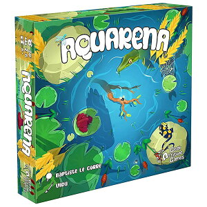 [RDY] [��������] �A�N�A���[�i - �{�[�h�Q�[��, �L�b�Y���t�@�~���[, 2�`6�l, 30��, �Ώ۔N�� 8�Έȏ� [�y�V�C�O�ʔ�] | Aquarena - Board Game, Kids & Family, 2-6 Players, 30 Mins, Ages 8+