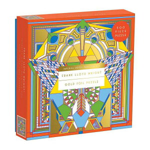 [] Frank Lloyd Wright 鍑ze E̕~ 500s[X zCpY [yVCOʔ] | Frank Lloyd Wright Imperial Hotel Peacock Rug 500 Piece Foil Puzzle