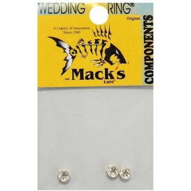 [RDY] [送料無料] Mack's Lure 結婚指輪コンポーネント、カード1枚につき3個 [楽天海外通販] | Mack's Lure Wedding Ring Component, 3 per card