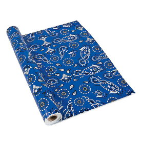 [RDY] [送料無料] 青いバンダナ テーブルクロス ロール - パーティー用品 - 1 ピース [楽天海外通販] | Blue Bandana Tablecloth Roll - Party Supplies - 1 Piece