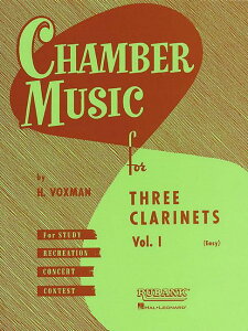[RDY] [] 3{̃Nlbĝ߂̎y 1 (y[p[obN) [yVCOʔ] | Chamber Music for Three Clarinets, Vol. 1 (Easy) (Paperback)