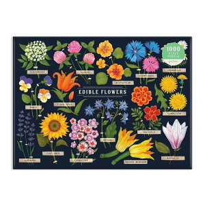 [RDY] [] GfBut[1000s[XpYiWO\[pYj [yVCOʔ] | Edible Flowers 1000 Piece Puzzle (Jigsaw)