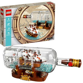 [RDY] [送料無料] LEGO ボトル入りアイデア船 21313 [楽天海外通販] | LEGO Ideas Ship in a Bottle&nbsp;21313