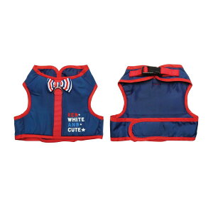 [RDY] [] Best Furry Friends ƔL̕FbhzCgL[gn[lX L/XL [yVCOʔ] | Best Furry Friends Dog and Cat Clothing: Red White & Cute Harness L/XL