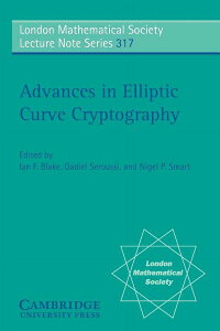 [RDY] [] hwN`[m[gwȉ~ȐÍ̐ix317 (y[p[obN) [yVCOʔ] | London Mathematical Society Lecture Note Advances in Elliptic Curve Cryptography, Book 317, (Pape