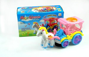[RDY] [] PlayWorld Giddyup! Buck's CgƃTEhƔnƔnԂ [yVCOʔ] | PlayWorld GiddyUp! Buck's Walking Horse And Carriage With Lights And Sound