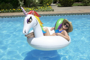 [] Poolmaster 48 C` p[eB[ t[g XC~O v[ `[uAjR[ [yVCOʔ] | Poolmaster 48-Inch Party Float Swimming Pool Tube, Unicorn