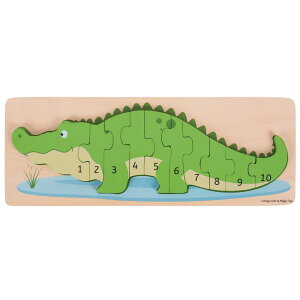 [RDY] [] Bigjigs Toys - j̐pY [yVCOʔ] | Bigjigs Toys - Crocodile Number Puzzle