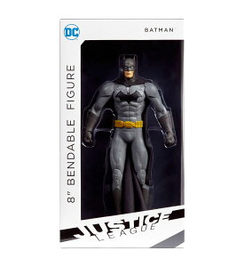 [RDY] [] NJ Croce DCR~bNX 8C` WXeBXE[O obg} x_utBMA [yVCOʔ] | NJ Croce DC Comics 8" Justice League - Batman Bendable Figure