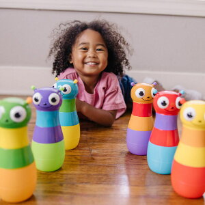 [RDY] [] Melissa & Doug ̂悤ɂ킢{[OZbgq̉OQ[i8j [yVCOʔ] | Melissa & Doug Cute as a Bug Bowling Set Kids Indoor Outdoor Game (8 Pcs)
