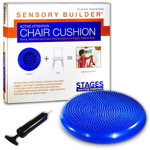[RDY] [] Stages Learning Materials ZT[Er_[˂˃NbViu[j [yVCOʔ] | STAGES LEARNING MATERIALS Sensory Builder: Wiggle Cushion (Blue)