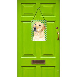 [RDY] [��������] ���u���h�[���C�G���[�Z���g�p�g���b�N�X�f�[�V�������b�N�ё��ǂ܂��̓h�A�n���M���O�v�����g [�y�V�C�O�ʔ�] | Labrador Yellow St. Patricks Day Shamrock Portrait Wall or Door Hanging Print