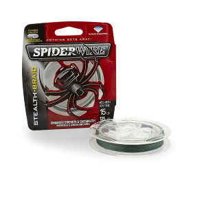 [RDY] [] Spiderwire XeXuChނ莅AXEO[AeXgx15|hA125[h [yVCOʔ] | SpiderWire Stealth Braid Fishing Line, Moss Green, 15 lb Test Strength, 125 yd