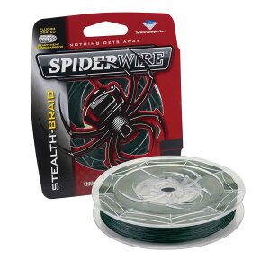 [] Spiderwire XeXuChނ莅AXEO[AeXgx15|hA500[h [yVCOʔ] | SpiderWire Stealth Braid Fishing Line, Moss Green, 15 lb Test Strength, 500 yd
