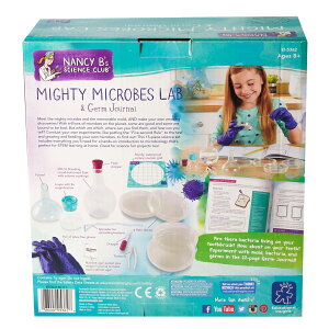 [RDY] [] iV[EB̃TCGXENu }CeBE}CNxXE{W[EW[i [yVCOʔ] | Nancy B's Science Club Mighty Microbes Lab & Germ Journal