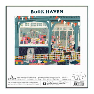 [] Book Haven 1000s[XpYiWO\[pYj [yVCOʔ] | Book Haven 1000 Piece Puzzle In Square Box (Jigsaw)