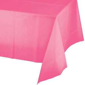[RDY] [] Creative Converting 54 "W x 108 "̃Lf[̃sÑvX`bNe[uNX3vZ(DTC011342TC) [yVCOʔ] | Creative Converting 54"W x 108"L Candy Pink Plastic Tablecloths 3 Count