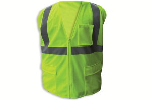 [RDY] [��������] EnGuard LIME �|�����b�V�� FR ���ˈ��S�x�X�g �N���X2 - 2XL [�y�V�C�O�ʔ�] | Enguard LIME Poly Mesh FR Reflective Safety Vest, Class 2 - 2XL