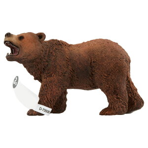 [RDY] [] Schleich ChCt - AȃOY[xA[̒u - 쐶̓tBMA - qΏ 3Έȏ [yVCOʔ] | Schleich Wild Life - Realistic Grizzly Bear Figurine - Wild Animal Figur
