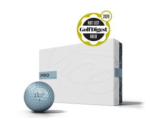 [RDY] [] Vice Golf vACXu[St{[ 1_[X [yVCOʔ] | Vice Golf Pro Ice Blue Golf Balls, 1 Dozen