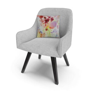 [RDY] [] V[S[f16 X 16IȃX[Œ̈3 'ʉ̃yCgu[h [yVCOʔ] | Garden Impressions 3' Watercolor Paint Bleed By Sheila Golden 16 X 16 Decorative Throw Pillow