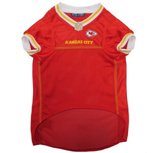 [��������] Pets First NFL �J���U�X�V�e�B�E�`�[�t�X �������C�Z���X ���E�L�p���b�V���W���[�W - ����T�C�Y [�y�V�C�O�ʔ�] | Pets First NFL Kansas City ChiefsLicensed Mesh Jersey for Dogs and Cats - Extra E
