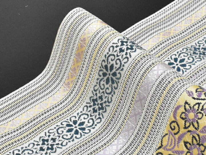 楽天市場】夏帯！本場筑前 博多織 筑前織物謹製 正絹 全通 紗八寸  