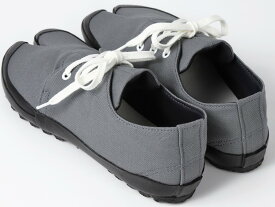 倭紋デッキ地下足袋・Grey