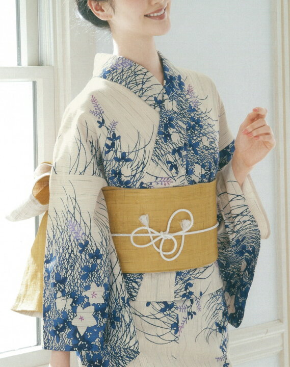 楽天市場】浴衣 麻 帯 レディース 06 半幅帯 夏物 本麻 浴衣帯 源氏  