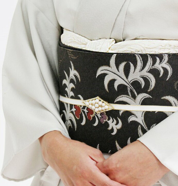 楽天市場】帯留め 三分紐用 パール 礼装用 結婚式 訪問着 着物