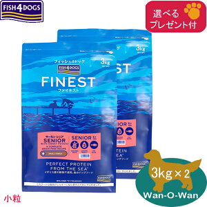 �t�B�b�V��4�h�b�O (�t�@�C�l�X�g) �V�j�A (����) 3kg×2 (�I�ׂ�v���[���g�t)�u���K�i�vFISH4DOGS�h�b�O�t�[�h �����h�{�H ��GI�Y������ �I���K3 �I���K6 �V�� ��� ���ޕs�g�p